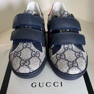 Gucci Brand New Kids Tennis Shoes(unisex) Box, Dust bag, inserts included.